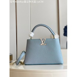 Capucines MM Steel Blue...