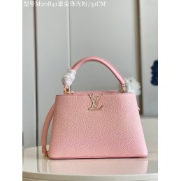 Capucines MM Pink Taurillon...