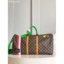 Keepall 55 Brown and Orange...