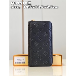 Zippy Wallet Black Monogram...