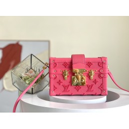 Petite Malle Pink Monogram...