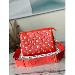 Coussin PM Coral Red...