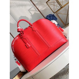 Alma Travel GM Red Epi Leather