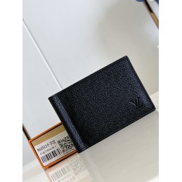Wallet Black Taiga Leather