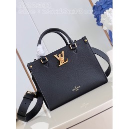 Lock and Go Black Calfskin...
