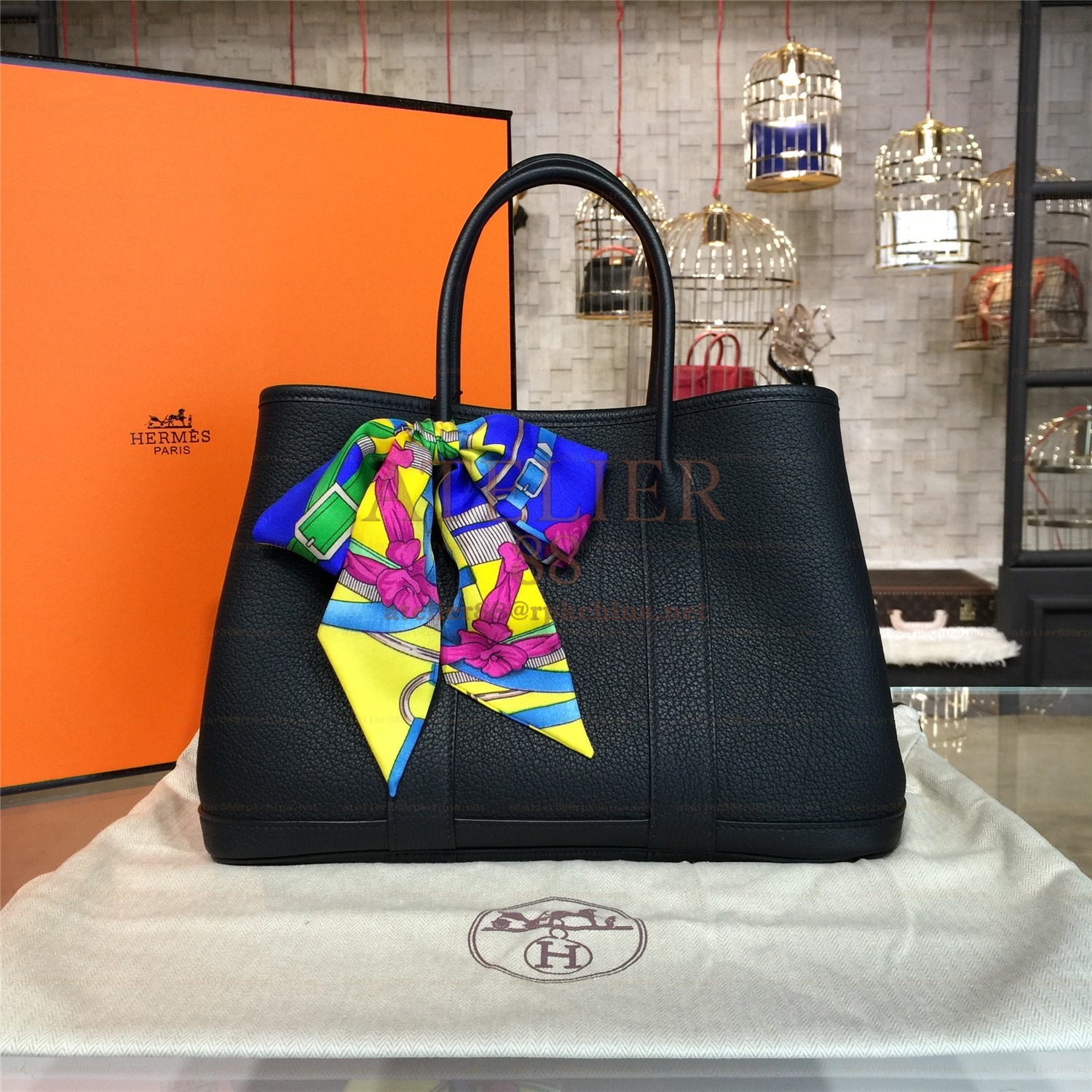 Black Garden Party 30 Bag