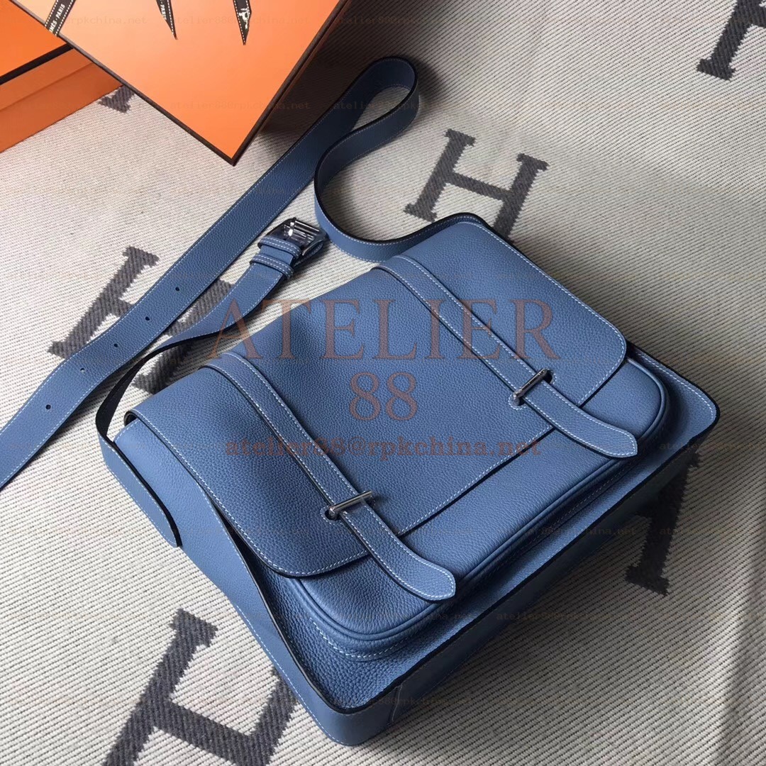 Blue Steve Caporal 35 Messenger Bag