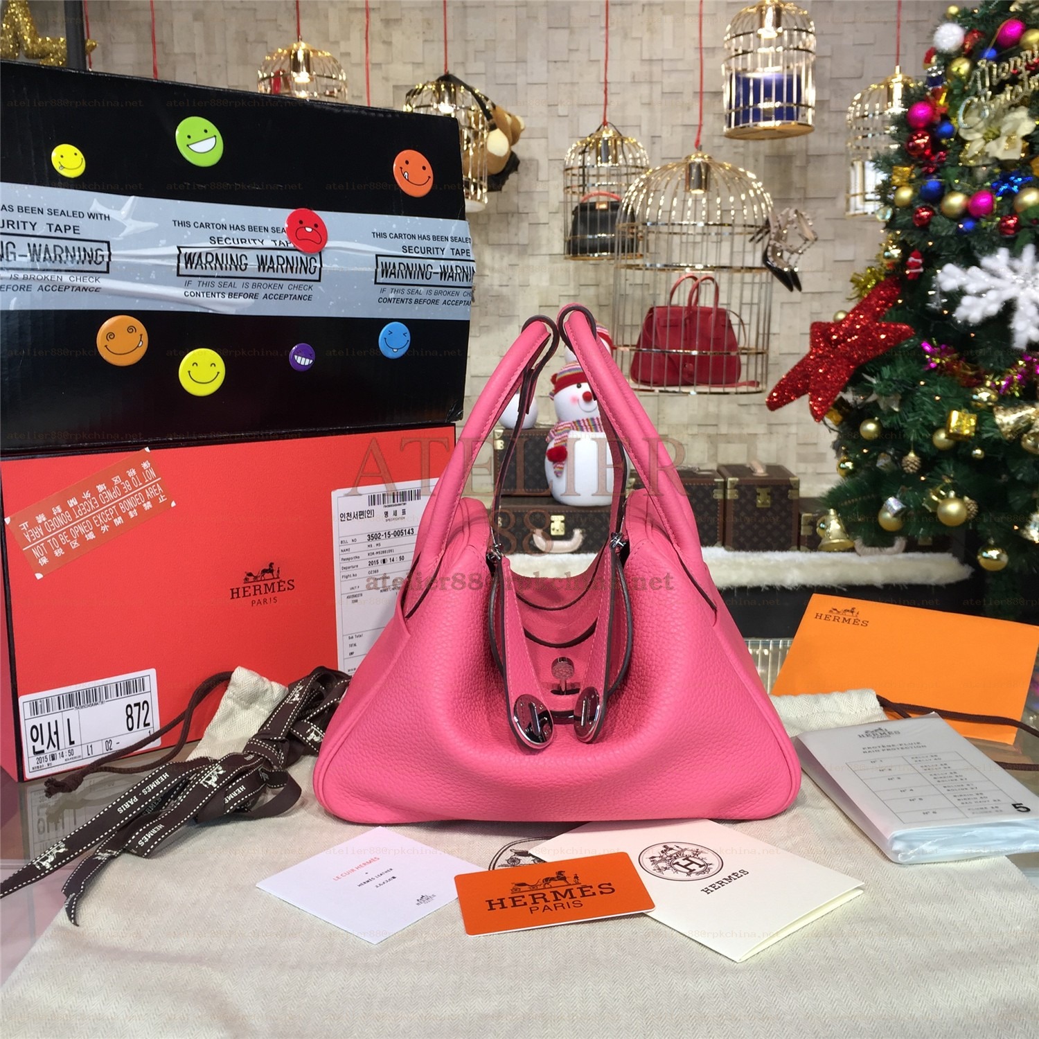 Pink Lindy 26 Bag