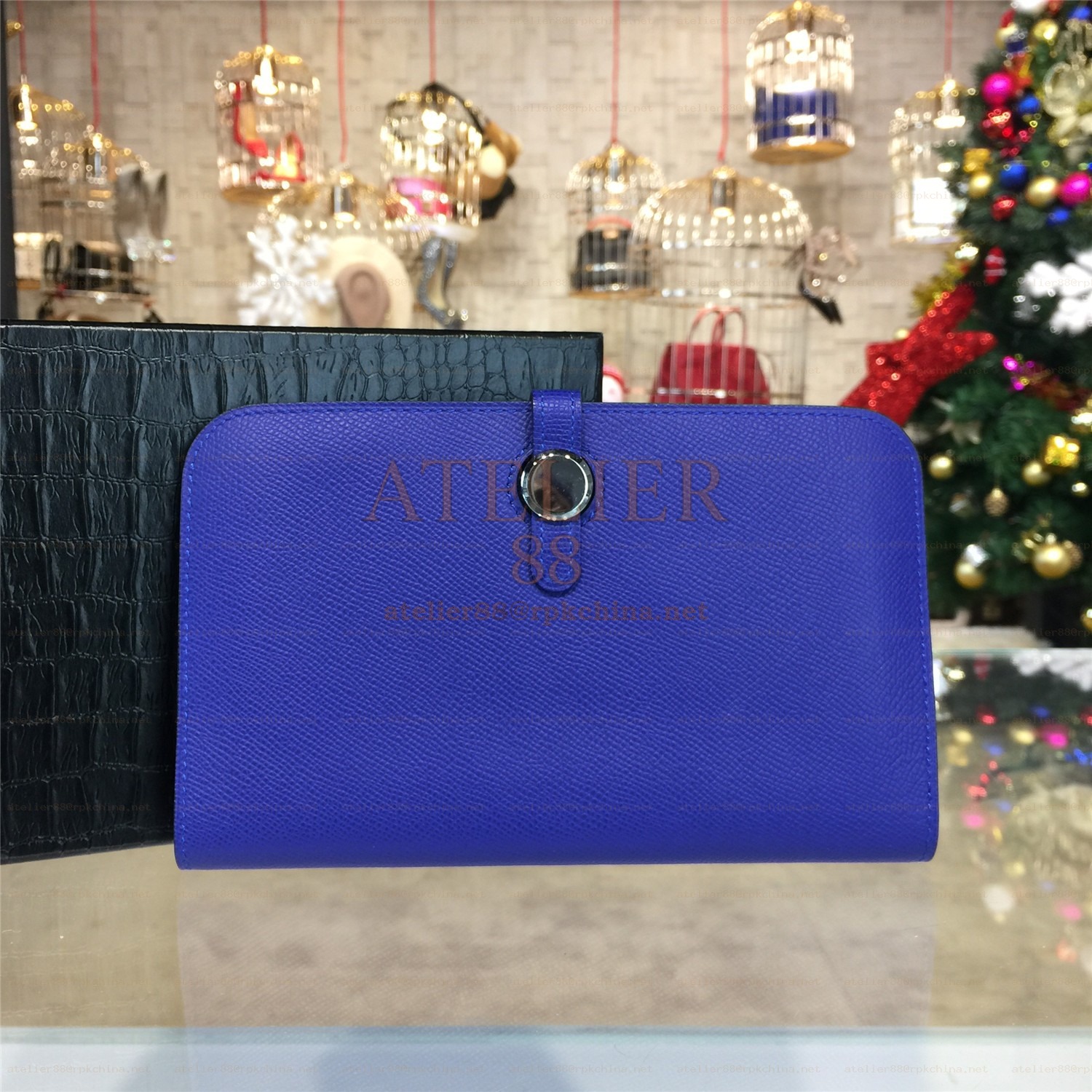 Blue Dogon Duo Wallet