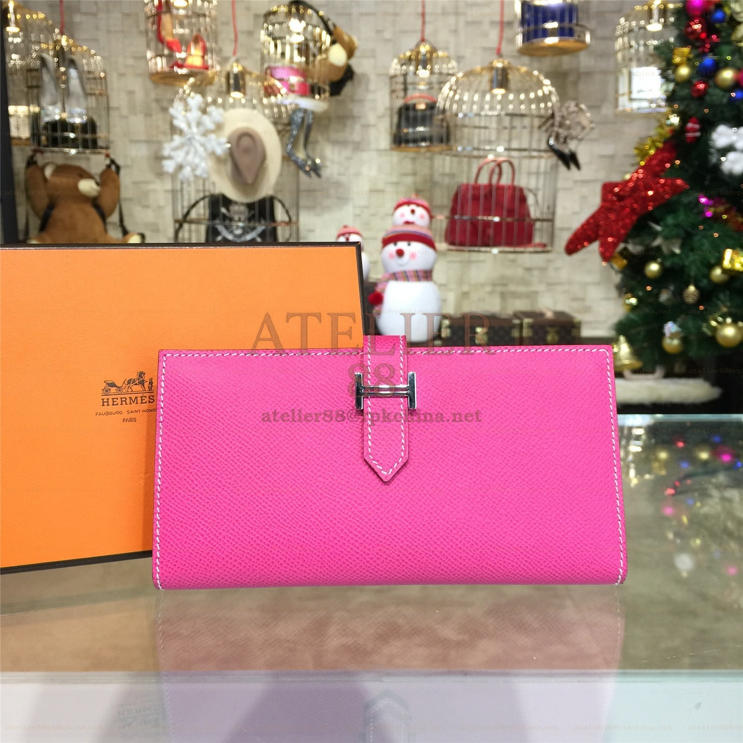 Pink Bearn Wallet
